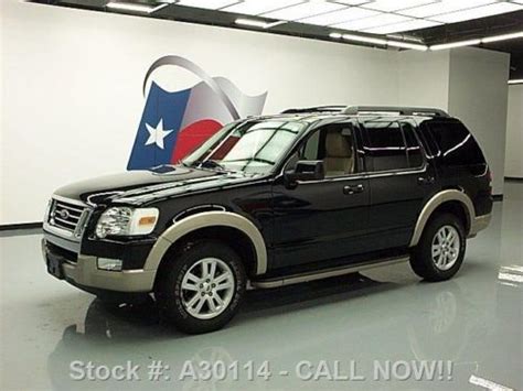 Buy Used 2009 Ford Explorer Eddie Bauer 7 Pass Htd Leather 64k Texas
