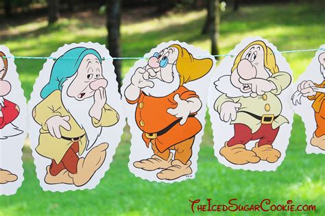 Diy Birthday Blog Diy Snow White And The Seven Dwarfs