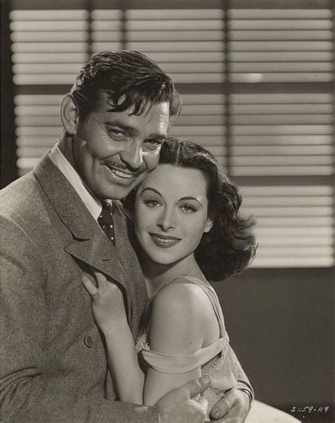 Photos Of Hedy Lamarr With Clark Gable During The Filming Of Comrade X