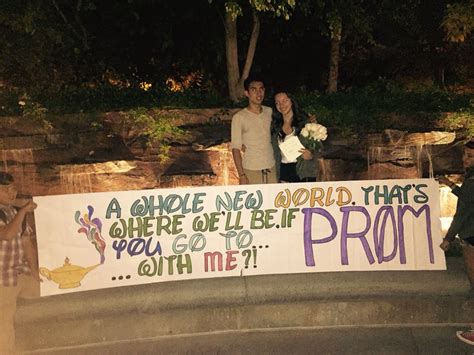 Disney Themed Promposal Prom Posters Homecoming Proposal Disney Prom