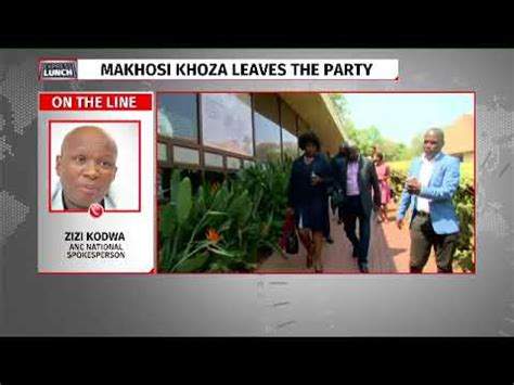 Kodwa has an estimated net worth of $300 000 which he has earned form his career. Zizi Kodwa reacts Makhosi Khoza leaving ANC - YouTube