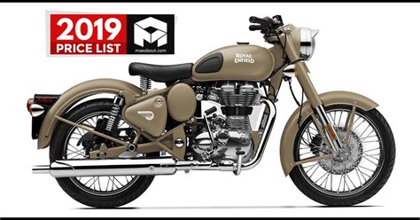 Browse through the list of the latest royal enfield bikes prices, specifications, features, mileage, colours and photos. 2019 Royal Enfield Motorcycles Price List in India (Full ...
