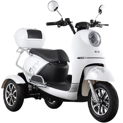 City 4 Senior Mobility Electric Scooter Tricyclr With 3 Wheel For 2