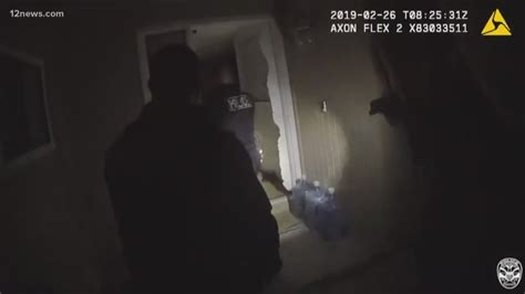 Chandler PD Releases Body Cam Video Of Breaking Down Family S Door In February News Com