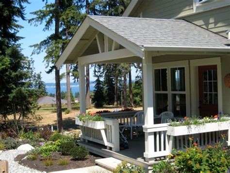 Enclosed porch elite three season room in white with glass knee wall enclosing an existing front porch. Pin on remodal