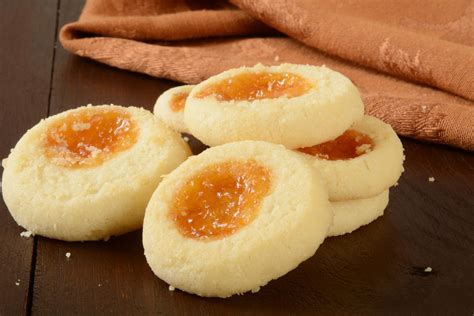 Apricot Cream Cheese Thumbprint Cookies Kitchme