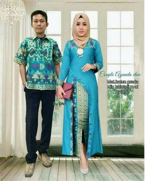 Jual Baju Batik Couple Sarimbit Seragam Pesta Hijab Kebaya Wanita Longcardi Terbaru Baju