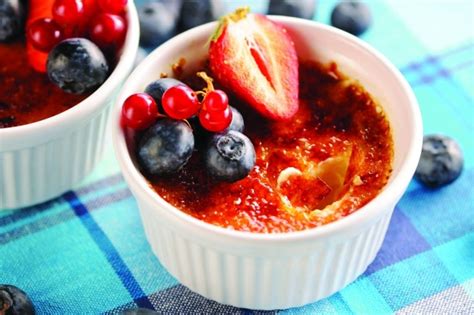 Is crème brûlée French or English or even Spanish