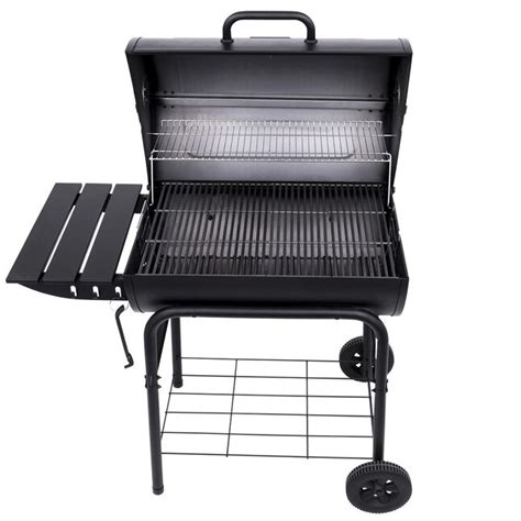 Char Broil American Gourmet 441 In Black Barrel Charcoal Grill In The