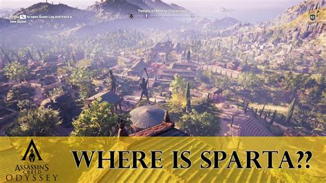 Assassins Creed Odyssey Gameplay Where Is Sparta Youtube
