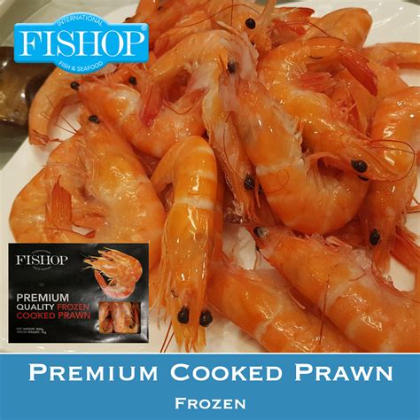 Frozen Premium Cooked Prawn Fishop Marketplace