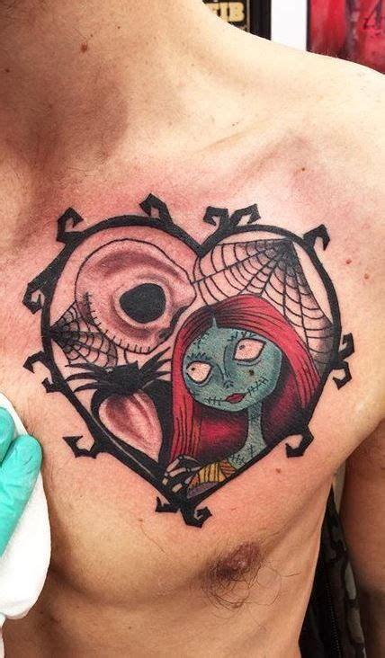 Jack And Sally Tattoo Stencil Dawne Roller