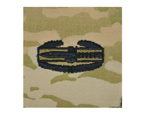 Army Embroidered Badge On Ocp Sew On Combat Action 1st Award