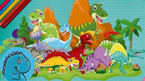 Dinosaurios Para Niños ★ Dibujo En Español Youtube