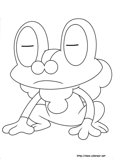 Froakie Para Colorear 1