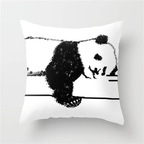 Panda Throw Pillow Pillows Throw Pillows Panda