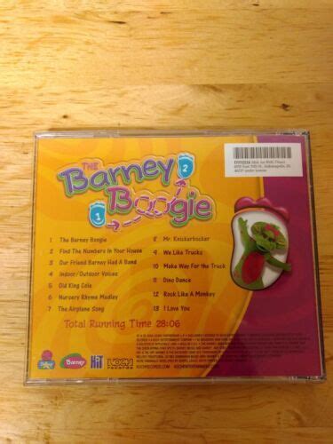 Barney Boogie By Barney Children Cd Mar 2004 Koch Usa 4620959426