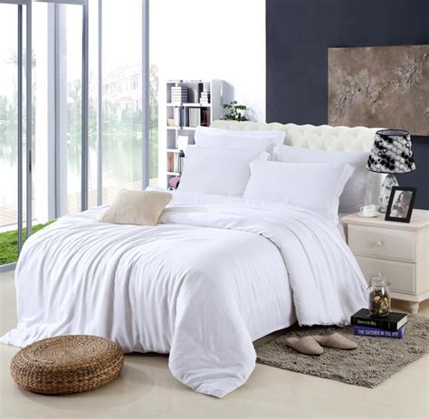 Softer then any previous sheet set. King size Luxury White Bedding set Queen duvet cover Full ...