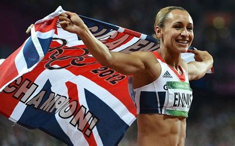 Jessica Ennis Gold Medal Winning Heptathlete And Yorkshirewoman
