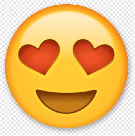Illustration emoji inlove émoticône Smiley Emoji couleur pomme Emoji