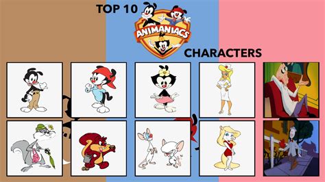 My Top 10 Animaniacs Characters Meme By Carriejokerbates On Deviantart