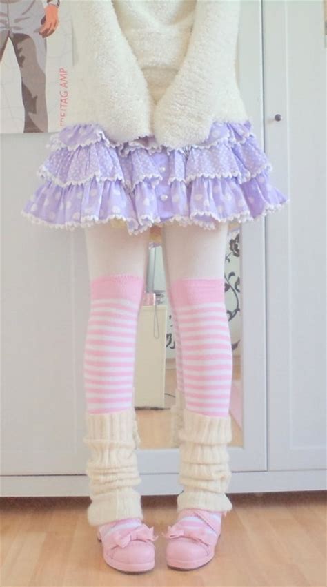 Fairy Kei Socks And Skirt ♫ Kawaii ♫ Pinterest