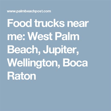 480 w boynton beach blvd, boynton beach, fl, 33435, united states of america. Food trucks near me: West Palm Beach, Jupiter, Wellington ...