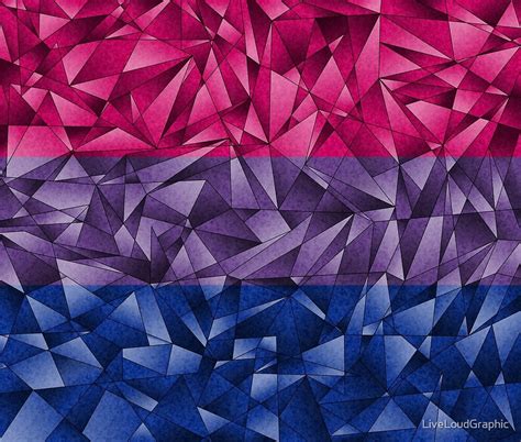 Abstract Bisexual Flag By Liveloudgraphic Redbubble