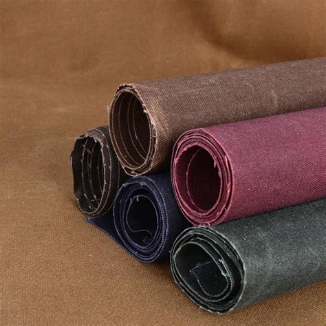 Waxed Canvas Fabric Hand Waxed Cotton Canvas Fabric 8 Oz For Etsy