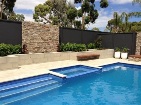 Check the 35 best of privacy wall ideas for patios. Boundary Walls (Fencing) | Backyard pool, House fence ...