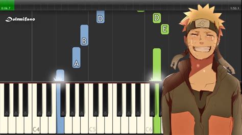 Naruto Shippuden Childhood Memories Piano Tutorial Acordes Chordify