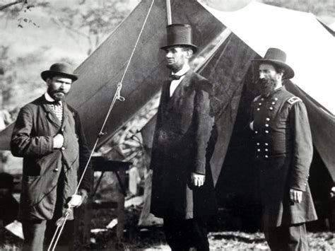2 Photos Civil War Abraham Lincoln Ulysses S Grant
