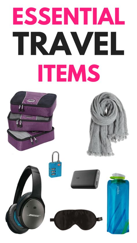 Essential Travel Items For Every Traveler The Savvy Globetrotter