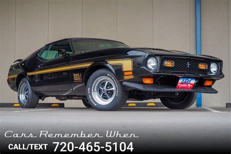 1972 Ford Mustang Mach 1 Cars Remember When
