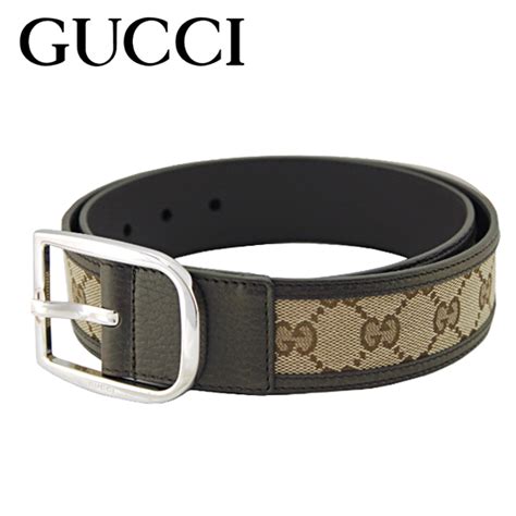 楽天市場 Gucci グッチ ベルト メンズ 男性 紳士 Ggキャンバス ベージュ カジュアル ブランド 新品 本物 正規品 アウトレット