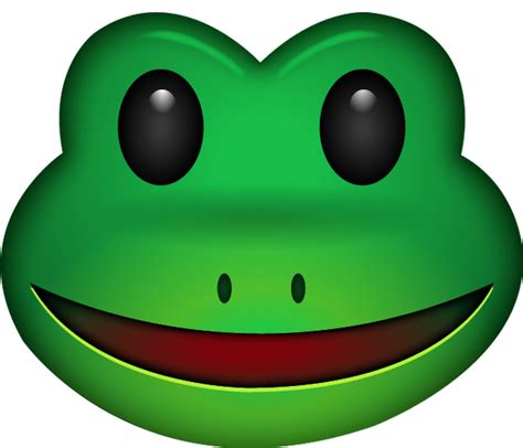 Download Frog Emoji Image In Png Emoji Island