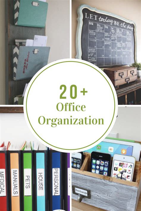 20 Office Organization Tips The Idea Room