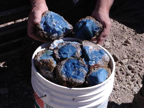 Owyhee Blue Opal In A Bucket Oregon Gem Hunting Idaho Pinterest