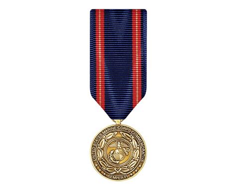 Marine Service Commemorative Medal Miniature