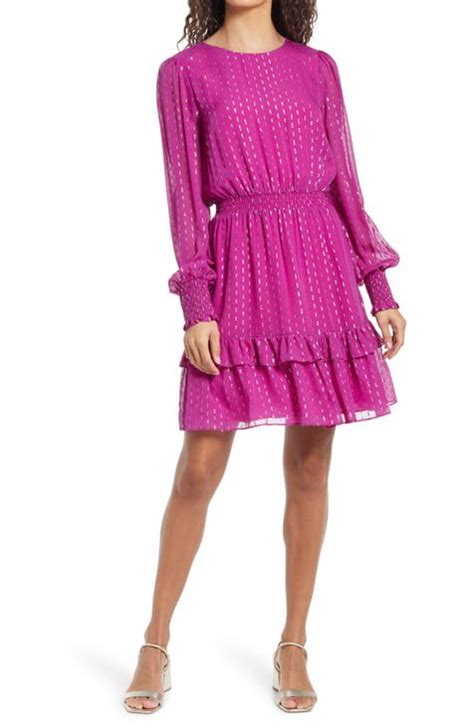 Womens Lilly Pulitzer® Dresses Nordstrom Long Sleeve Silk Dress Dresses With Sleeves Dotti