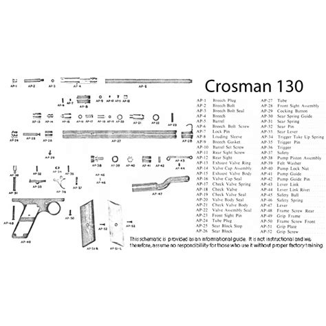 Crosman 130 Replacement Parts