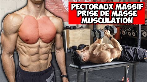 Pectoraux Massif Prise De Masse Musculation Programme Youtube