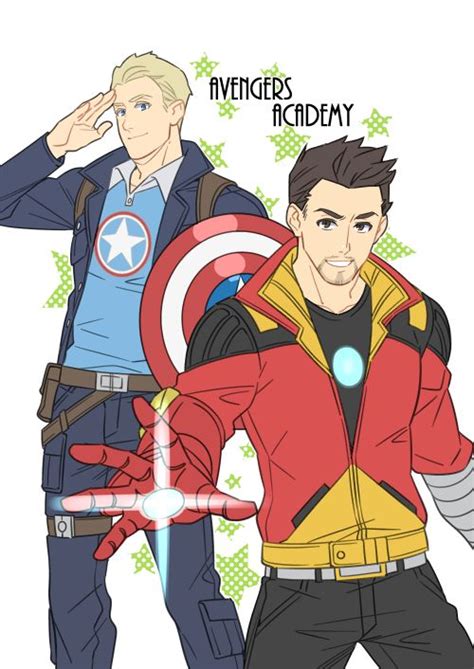 Check out marvel avengers academy on the official site of marvel entertainment! Stony Avengers Academy : Lunch avengers academy Tony and Steve | Stony avengers ... : My tribute ...