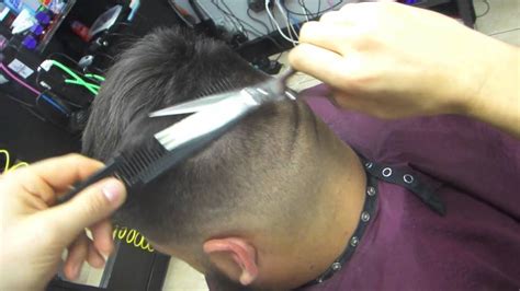 Sully The Barber Scissor Over Comb Technique Youtube