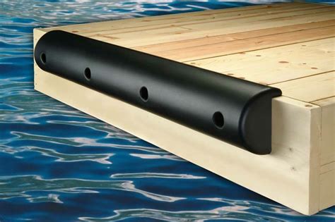 Single Lip Boat Dock Bumper 36l X 225d X 45h C Marine Products