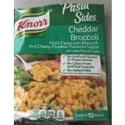 Maybe you would like to learn more about one of these? Knorr Pasta Sides Cheddar Broccoli: Calories, Nutrition ...