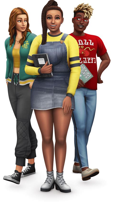 The Sims 4 Discover University Official Assets