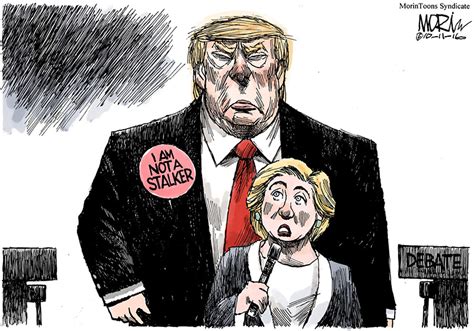 Cartoons Of The Day Second Presidential Debate