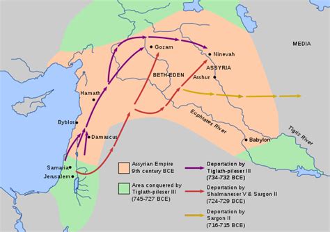 Judaism Origin Map