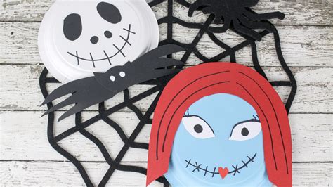 Simple Jack And Sally Halloween Craft About A Mom